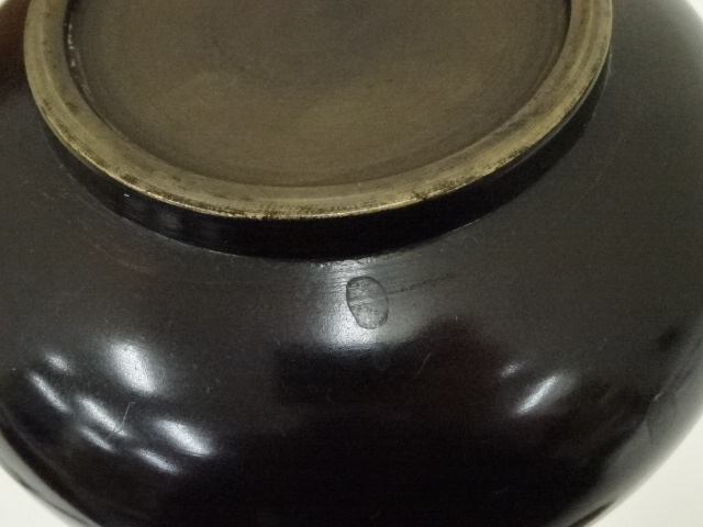  竹田竹義造　鋳銅皆具（共箱）